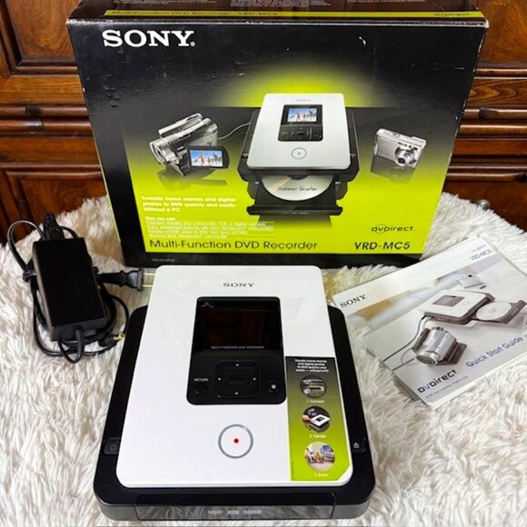 Sony DVDirect Multi-Function DVD Recorder VRD-MC5 - Picture 1 of 16